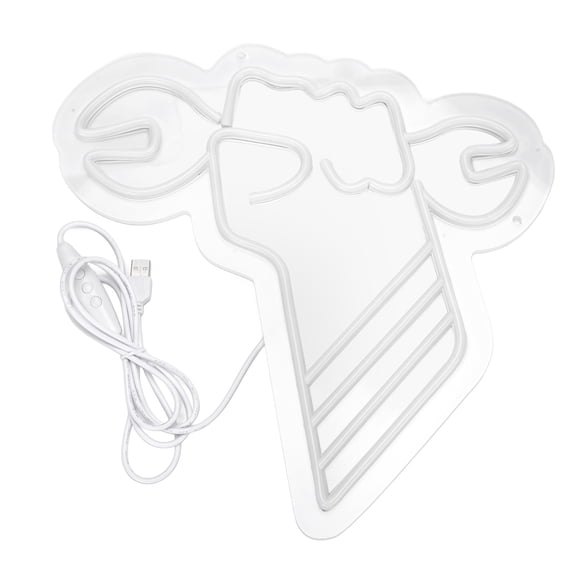 BIMZUC Repair Shop Neon Sign USB Plug in Brightness Adjustable Wrench Neon Sign Decor for Garage Wall Decor, 12.2 inches / 31 cm[cite: 1]