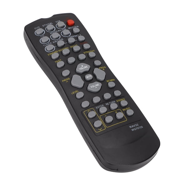 BIMZUC Replacement Remote Control RAV22 WG70720 for RX-V340 RX-V350 RX-V357 RX-V359 RX-V420 RX-V396 RX-V396RDS YHT-17 DVD AV Receiver (Black, 6.3 inches / 16 cm)
