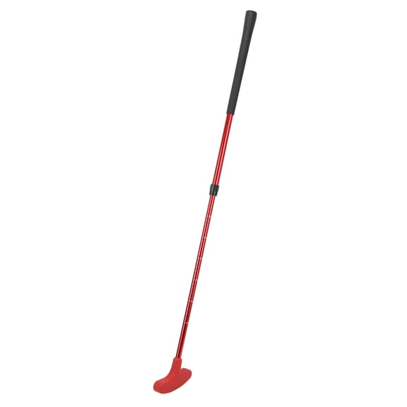 BIMZUC Retractable 2-Way Golf Putter Adjustable Double Sides 21-36.6 inches / 53-93 cm Red