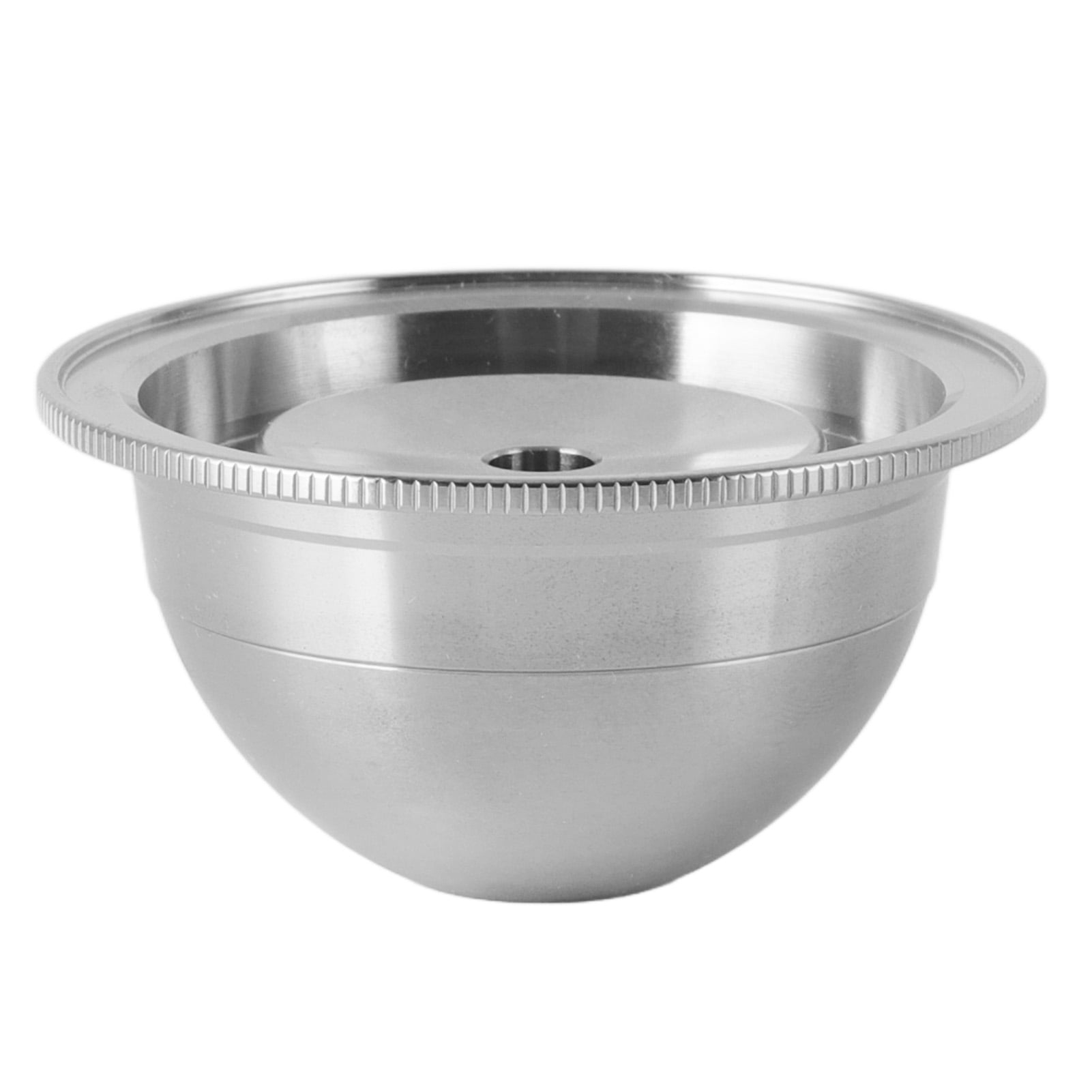 BIMZUC Reusable Stainless Steel Coffee Capsule Filter Pod for Vertuoplus, Vertuoline GCA1, Delonghi ENV 135 with Spoon & Brush (2.3 in / 5.8 cm)