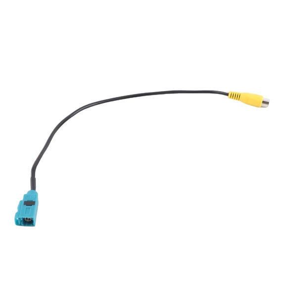BIMZUC Reverse Camera Video Adapter Cable Copper Core Cord Compatible with W204 C180 E200 Vehicle-End Socket Wiring Connector Kit, Easy Installation, High Precision Auto Replacement Accessory