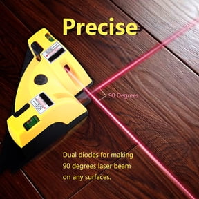 BIMZUC Right Angle 90 Degree Vertical Horizontal Line Laser Level Projection Layout Tool