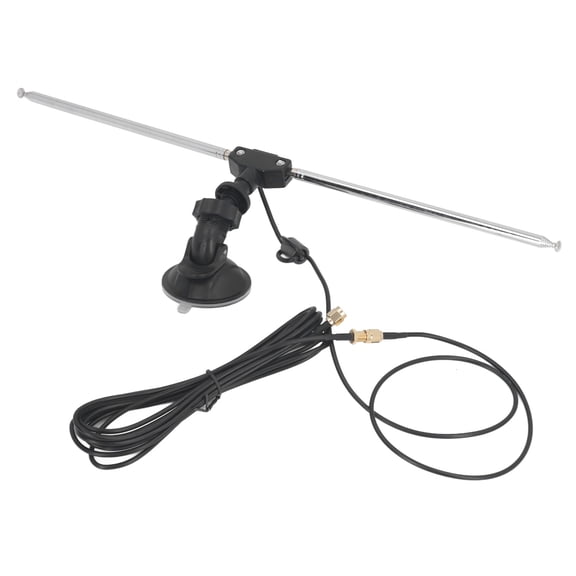 BIMZUC SDR Receiver SMA Antenna Multipurpose Dipole Kit 50 Ohm RTL-SDR Radio Receiver Accessories with 23.62 inches / 60 cm RG174 Cable