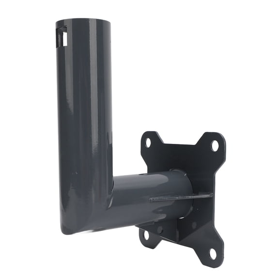 BIMZUC Satellite Long Wall Mount Roof Mount Pole Mount Adapter Bracket Kit Compatible with Starlink V2 Internet Kit Heavy Duty Stainless Steel Gray (9.06 in / 23 cm)
