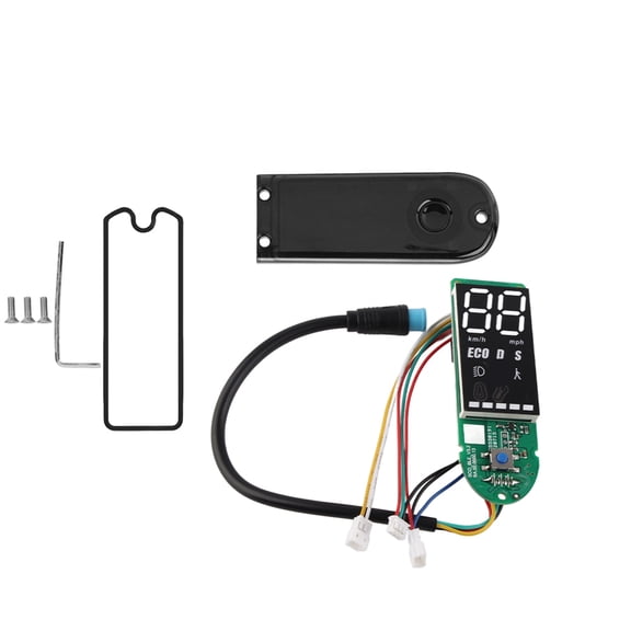 BIMZUC Scooter Bluetooth Circuit Board Replacement for Ninebot MAX-G30 Electric Scooter, Premium Circuit Dashboard with Waterproof Cover, App Compatible Accessories