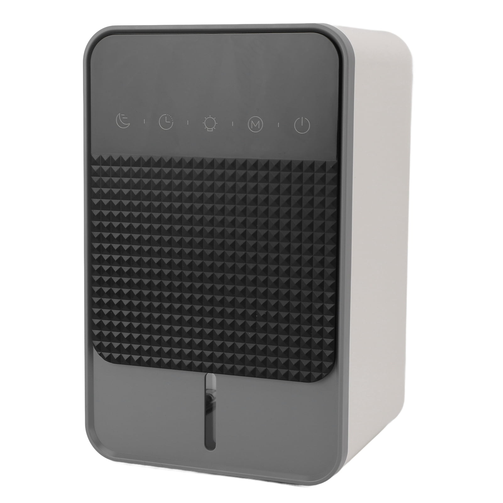 BIMZUC Semiconductor Dehumidifier EU Plug, Quiet 9.5x5.9x5.3 in / 24.2x15x13.4 cm Air Dryer for Home Basement with Digital Display Defrost Function and 7 Color Light