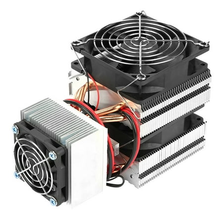 BIMZUC Semiconductor Refrigeration Cooling Device Thermoelectric Cooler DIY Mini Fridge System Kit (4.72 x 7.68 x 4.72 inches / 12 x 19.5 x 12 cm)