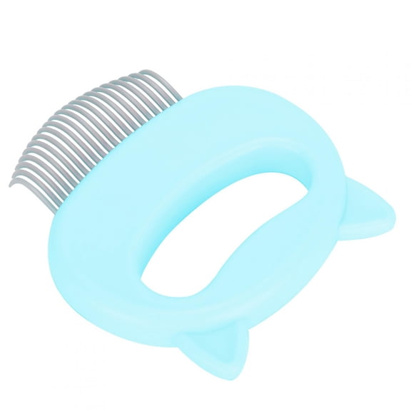 BIMZUC Shell Shape Cat Brush Pet Grooming Dematting Tool for Short and Long Hair Shedding Green