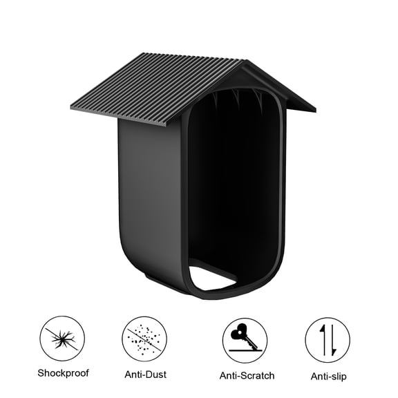BIMZUC Silicone Protective Covers Camera Housing Security Camera Accessories 2 Packs For Outdoor And Indoor Surveillance System Protective Case Washable Design 5.12 inches / 13.0 cm