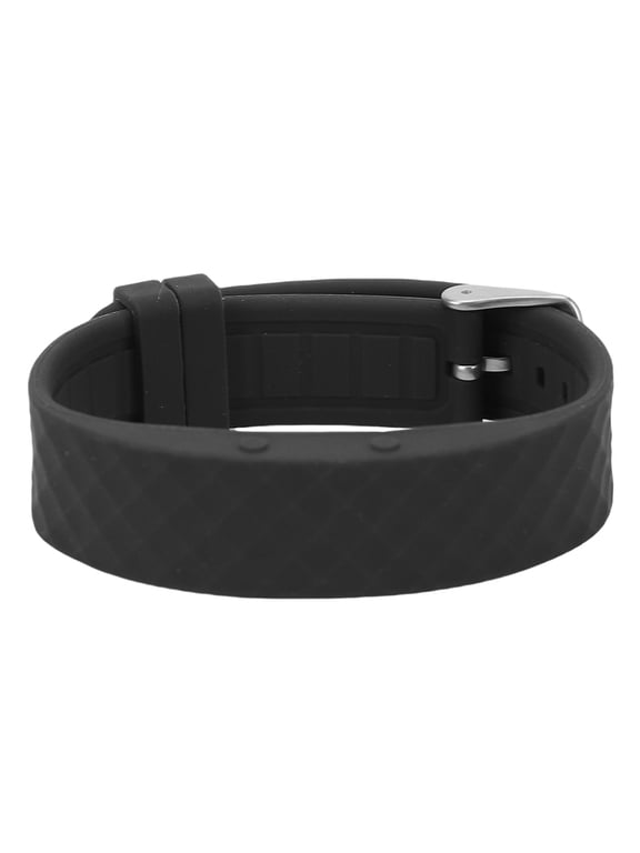 Smart Bracelet Vibrating Alarm Reminder Watch Fitness Tracker, Step Counting & Sleep Tracking Pedometer, USB Rechargeable Wearable Health Monitor, Black, 50mAh Battery for Adult Men Women