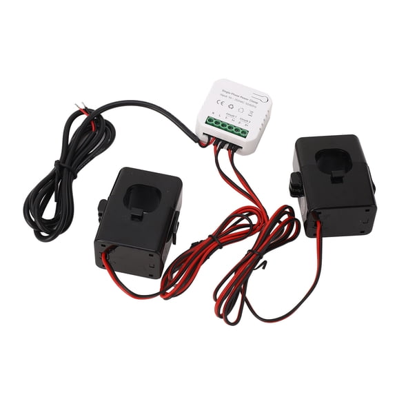 BIMZUC Smart Energy Meter App Monitoring Power Electricity Monitor with 2x200A Current Transformer AC90-250V 2.4GHz ZigBee 3.0 Real-Time Tracking[cite: 1]