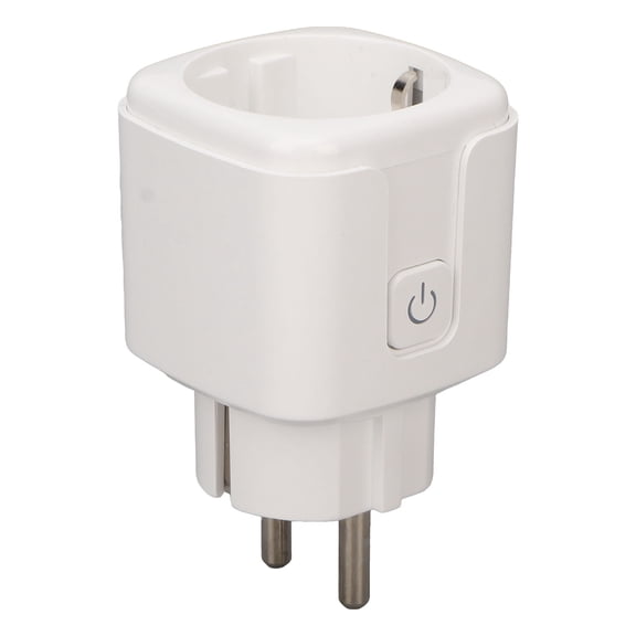 BIMZUC Smart WiFi Plug 16A European Standard Voice Control Socket with Timer Function for Home and Beauty Salon 100-240V / 3.54 x 2.36 x 2.36 inches