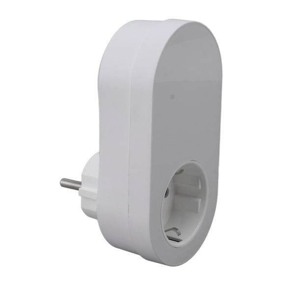 BIMZUC Smart WiFi Thermostat Plug Outlet 16A Digital Temperature Controller Socket Switch for Home Electric Heating Radiator Cooling System, 2.4x4.7x2.1 inches / 6.2x12x5.3 cm
