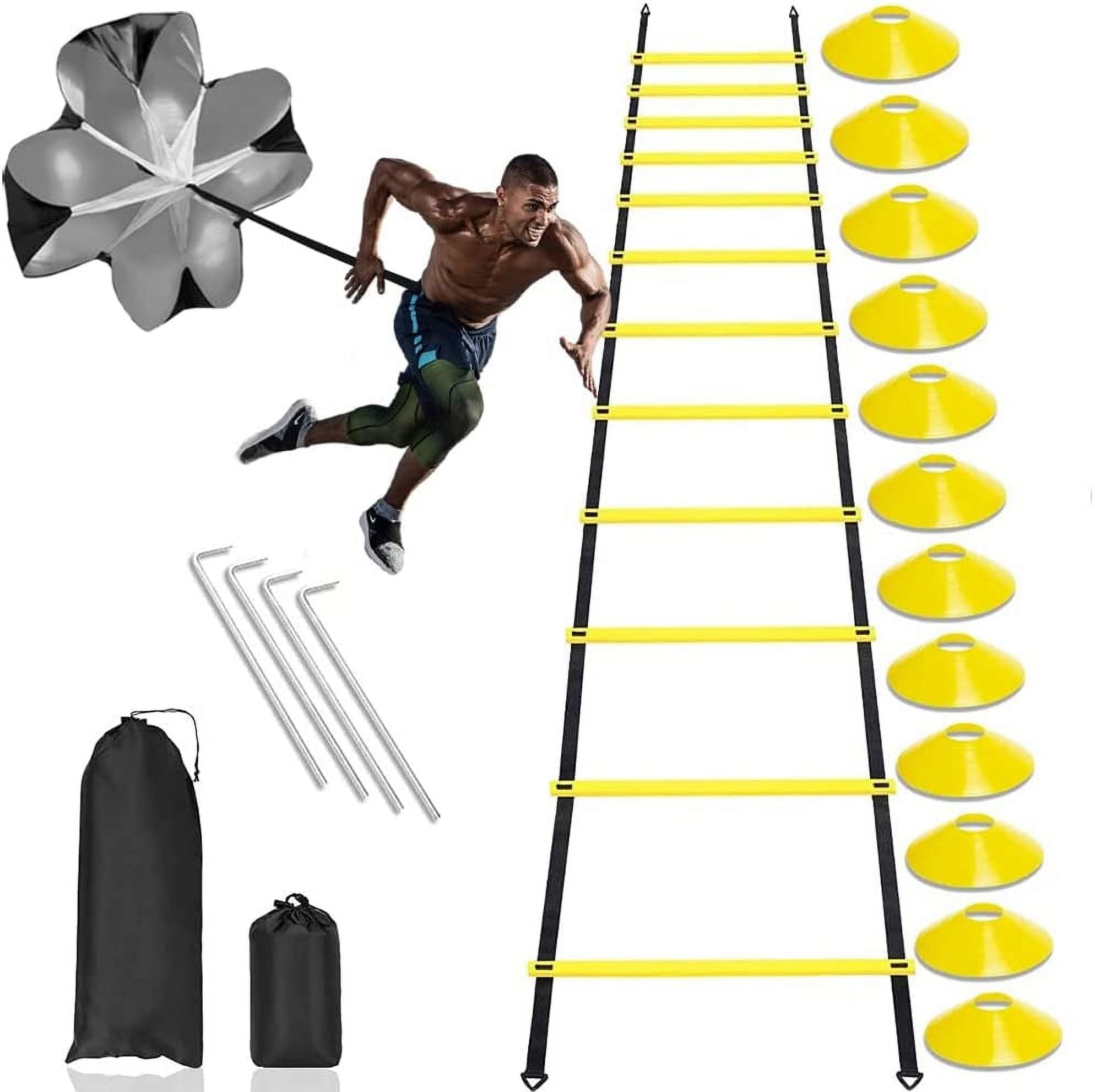 BIMZUC Soccer Training Equipment Agility Training Equipment Set