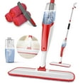 thumbnail image 1 of BIMZUC Spray Mop for Floor Cleaning Wet & Dry, with 14 oz Refillable Bottle and 3 Washable Microfiber Pads, Red, 1 of 8