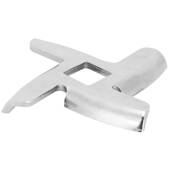 BIMZUC Stainless Steel Meat Grinder Blade Replacement Part, Electric Mincer Cross Plate Disc Attachment for Home Kitchen Cooking, Size 8 Grinding Accessories, 2.3 in / 5.8 cm