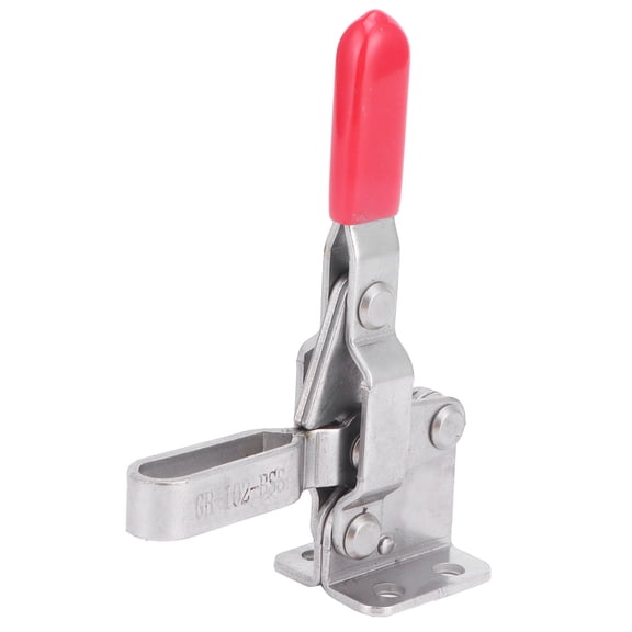 BIMZUC Stainless Steel Welding Toggle Clamp Positioning Fixture for Woodworking Carpenters, 220.5lb / 100kg Holding Capacity, Hand Tool CH GH HS 102BSS