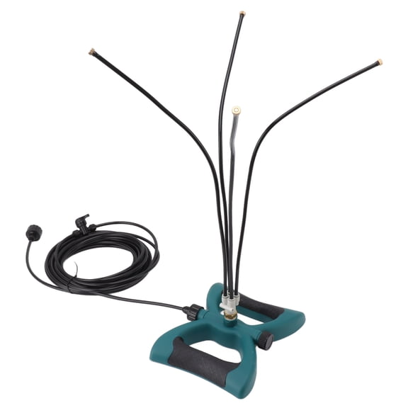 BIMZUC Standing Misters Outdoor Cooling System, 21.65 inches / 55 cm Portable Flexible Adjustable Mister with 32.8 ft / 10m Extension Hose for Patio Yard, EU Thread