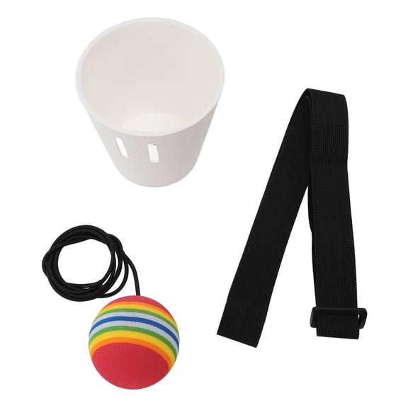 BIMZUC Swing Away Party Game Adult Foam Ball & Strap Set for Indoor & Outdoor Fun, Birthday & Stag Night Entertainment