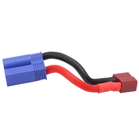 BIMZUC T Female to EC5 Male Wire Reliable Connection Short Circuit Protection 12AWG T Plug Connector for RC Car/ Aircraft Model 3.6 inches / 91.44 mm