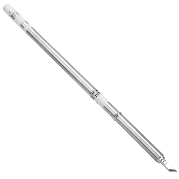 BIMZUC T12-KU Electric Soldering Solder Iron Tips Replacement Accessory Welding Tool Soldering Head Red Copper Material For Precision Component Repair And Industrial Maintenance Projects 5.4 Inches