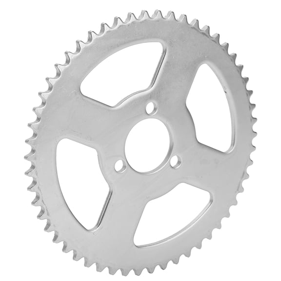 BIMZUC T8F 54T Sprocket 29mm 3 Hole White Steel Crankset for 47/49cc Mini Motorcycle ATV Kart[cite: 1]