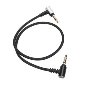 BIMZUC TRS to TRRS Adapter Multifunctional 3.5mm Microphone Cable Compatible for RODE SC7 13.8 inches / 35.0 cm[cite: 1]