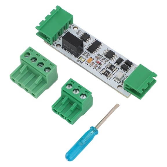 BIMZUC TTL to RS485 Converter Module 5V Industrial Serial Port UART to 485 Adapter Module On Board TVS with Indicator Light, Professional Computer Replacement Part, 12 inches / 30.48 cm Length