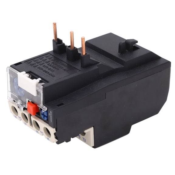 BIMZUC Thermal Overload Relay 1 NO 1 NC Phase Failure Protection Electric Heat Relay Protector 750V 12-18A Plug In Type Manual Automatic Reset Replacement Part For Home Commercial Industrial Use
