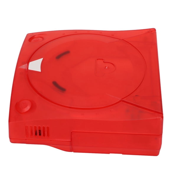 BIMZUC Translucent Protective Housing Shell Case for SEGA Dreamcast DC Retro Video Game Console, Red