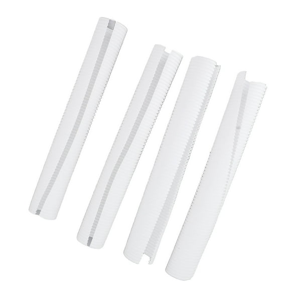 BIMZUC Tree Trunk Protector Plastic Bark Protector Wrap Grow Tubes to Protect Saplings from Deer Rabbit Rodents Mowers, 15.7 inches / 40 cm, 4 Pack