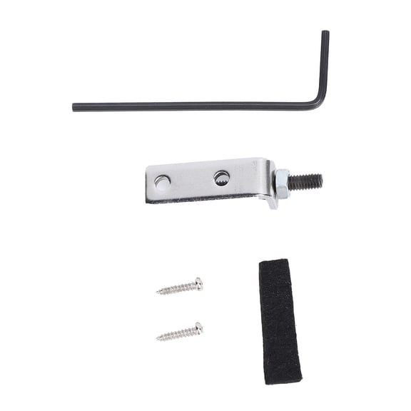BIMZUC Tremolo Guitar Bridge Stopper Metal Tremolo Stabilizer Kit for Floyd Rose Floating Bridge Systems with Screws Wrench Guitar Replacement Parts, 1 Set