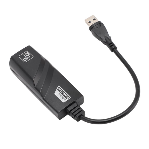 BIMZUC USB 3.0 to 10 100 1000Mbps Gigabit Ethernet Network Adapter Portable Converter for Windows XP Vista 7 8 10 11 Mac OS Linux