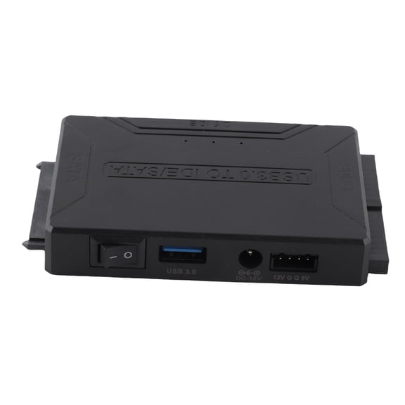 BIMZUC USB 3.0 to IDE & SATA Hard Driver Converter External Adapter Kit for 2.5/3.5 Inches HDD SSD Black