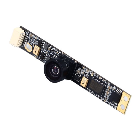 BIMZUC USB Camera Module 2MP 1080P 160 Degree Distortion Free Auto Focus Laptop Webcam Board with Dual Microphone Replacement Part (5.12 inches / 13 cm) for High Definition Video Conferencing
