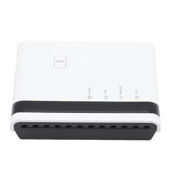 BIMZUC USB Print Server 10/100Mbps LAN Bridge Sharing Wired Wireless Standalone Modes Support 4 Printers US Plug