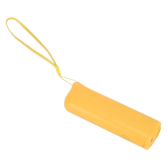BIMZUC Ultrasonic Dog Trainer Device Portable Effective Dog Repeller for Barking Digging Chewing Yellow 4.9 inches / 12.5 cm Safe Humane Behavior Control Tool for All Dog Breeds