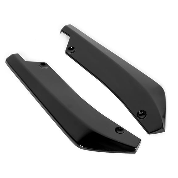 BIMZUC Universal Modified Spoiler Glossy Black Rear Bumper Protective Cover Lip Diffuser Splitter Deflector For Car Exterior Tuning 48 inches / 121.9 cm