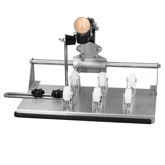 BIMZUC Upgraded Glass Bottle Cutter Kit DIY Machine Tool Set for Square & Round Wine Bottles, Adjustable Stainless Steel Cutting System for Thick Glass Crafts, Includes 17 Pieces Accessories, Silver