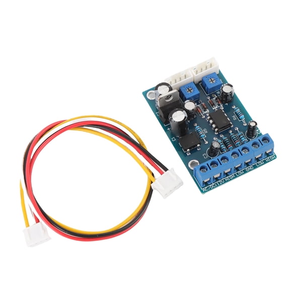 BIMZUC VU Meter Driver Board Volume Unit Meter Preamplifier Audio DB Level Driver PCB Module, AC/DC 12-15V 3W (2.32 x 1.5 inches / 59 x 38 mm)