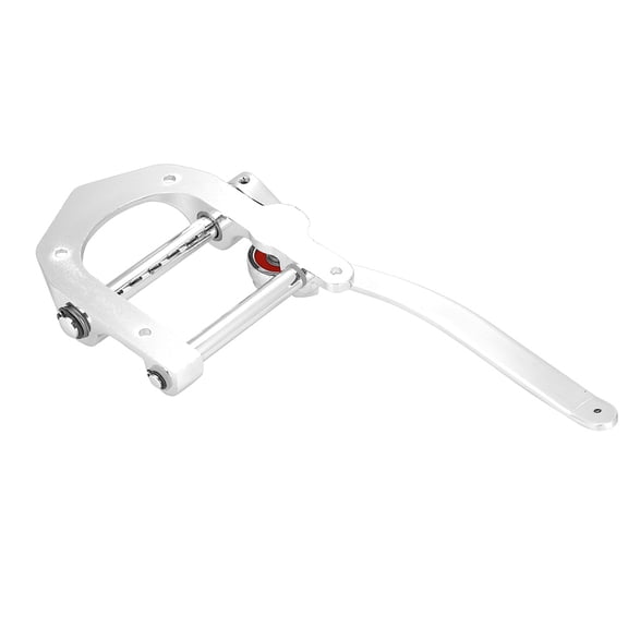 BIMZUC Vibrato Tailpiece Tremolo for SG LP Jazz Guitars Musical Instrument Accessory Replacement Parts, High Quality Copper Construction, Handle Length 5.9 inches / 15 cm, Silver