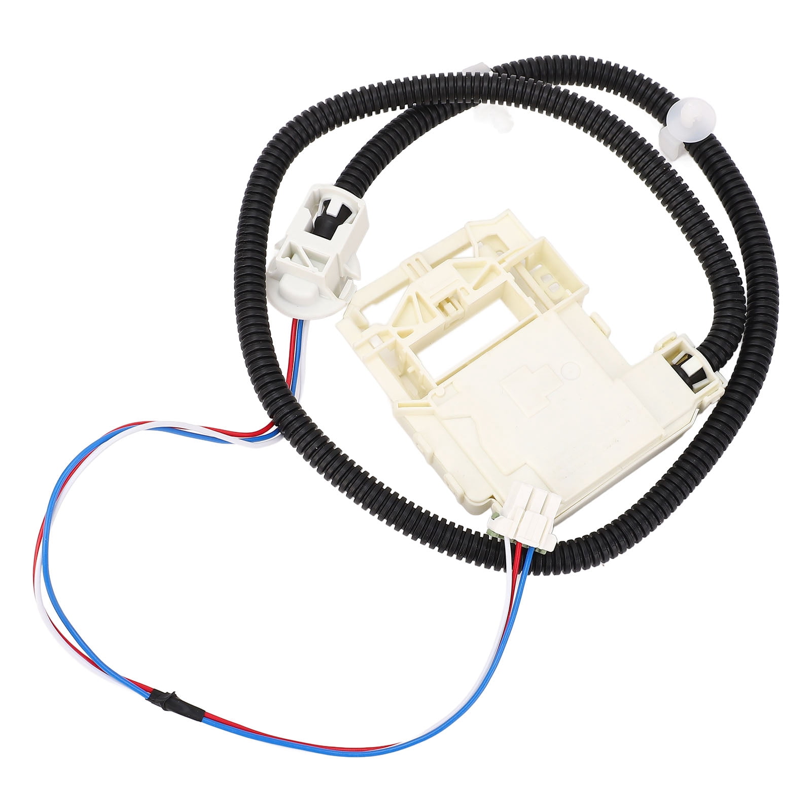 BIMZUC Washing Machine Lid Lock Switch Assembly Replacement for WH08X32657 WH08X31222 Heavy Duty Washer Lid Lock with Wire Harness and 2 Fastening Straps (6.3 x 4.3 inches / 16 x 11 cm)