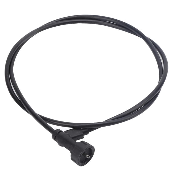 BIMZUC Waterproof Micro USB Male to Male Connector Cable, Thread Lock IP67 Industrial Cord, 3.3 ft / 1m, Black