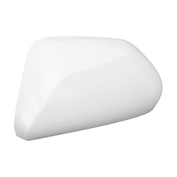 BIMZUC White Side Mirror Cover Unpainted Rearview Outer Door Wing Mirror Cap Left Side Driver Side Replacement for Toyota Camry 2018 2019 2020 2021 (11.8 inches / 30.0 cm)