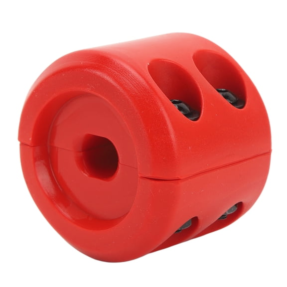 BIMZUC Winch Cable Hook Stopper Rubber Rope Line Hook Buffer with Hex Wrench for ATV UTV SUV ORV Trucks Red 3.94 inches / 10 cm