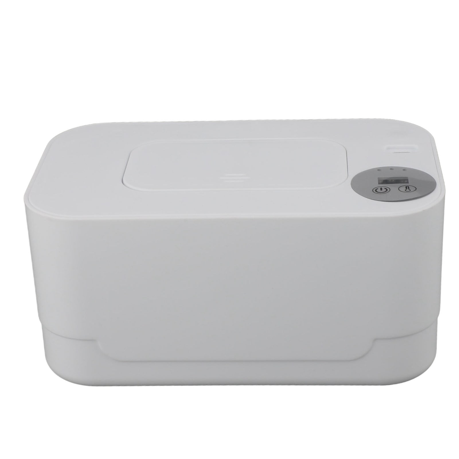 BIMZUC Wipes Warmer with Night Light, Constant Temperature Baby Wet Wipe Dispenser with Adjustable Temp, Portable USB Powered Large Capacity Moist Tissue Heater, White