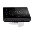 thumbnail image 1 of BIMZUC Wireless Smart Thermostat for Home Programmable Wall Mounted Boiler Thermostat AC95-240V Square Black LED Screen, 1 of 9