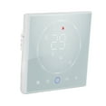 thumbnail image 1 of BIMZUC Wireless Smart Thermostat for Home Programmable Wall Mounted Boiler Thermostat AC95-240V Square White LED Screen, 1 of 9