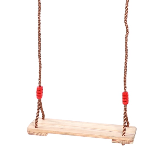 BIMZUC Wood Board Swing Infant Toy Adult Children Indoor Outdoor Swing Plate Accessory Large 23.6 inches / 60 cm