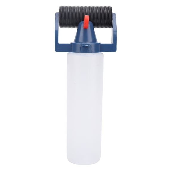 BIMZUC Wood Glue Roller Applicator Bottle Plastic Versatile Woodworking Glue Dispenser Set with Cap and Centering Tool for Arts Crafts and Home Repairs